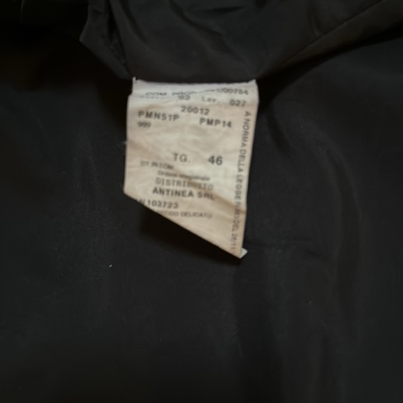 Armani Collezioni leather skirt black size 10 - Picture 6 of 8